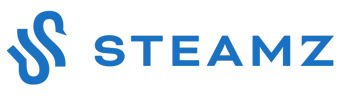 Steamz logo 350 x 100